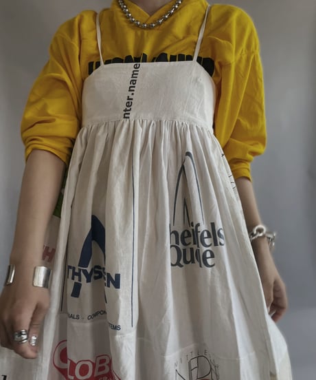 【RE;CIRCLE】RE Eco-Friendly Bag Camisole Long One-piece / 230525-015