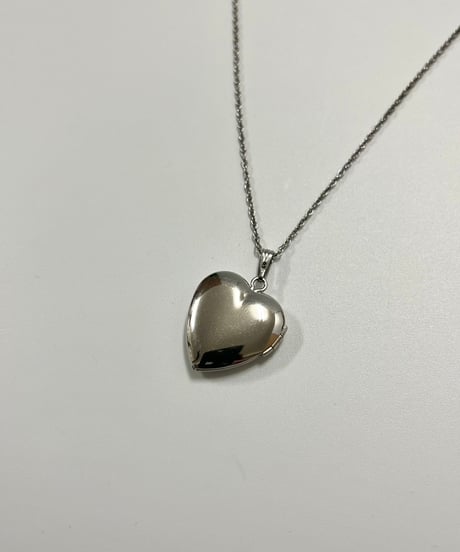 【USED】 Italy Silver925 Heart Necklace /241026-042