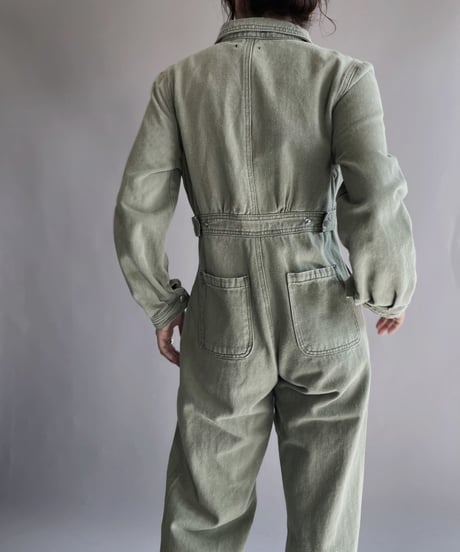 【USED】  Cotton Jumpsuit / 221112-017