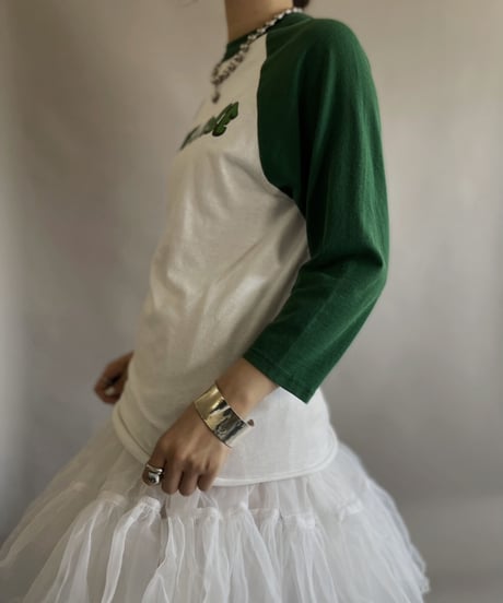 【USED】 S/S Save a tree raglan T-shirt / 230603-007