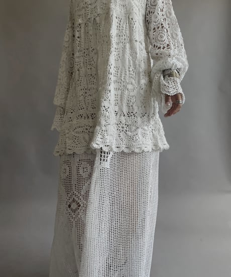 【RE;CIRCLE】 RE Crochet Lace One-piece / 230504-002
