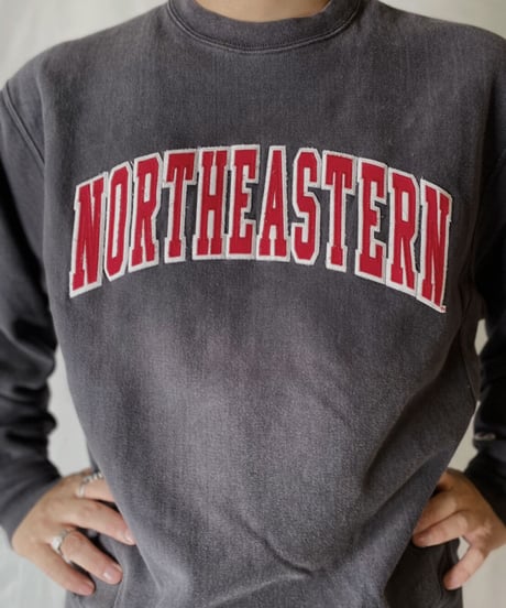 【USED】  Champion Reverse Weave Sweat NORTH EASTERN/210902-047