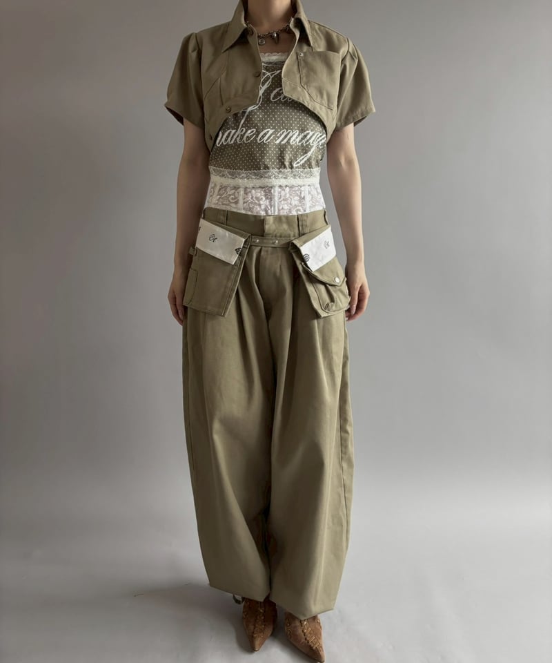Chinatsu Aoyama】 RE Apron / 260702-006 | THE T