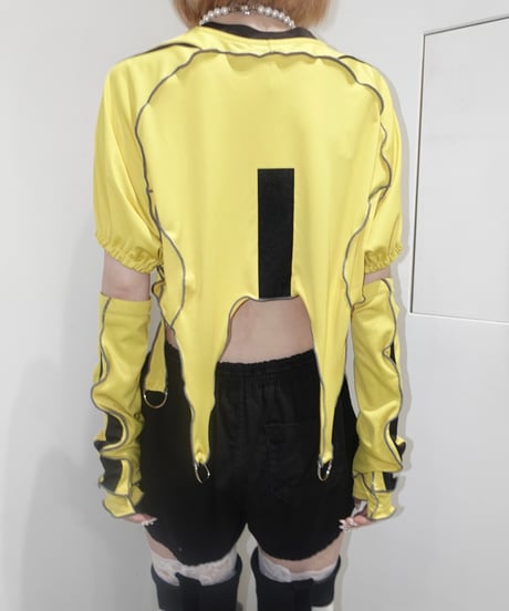 【RE;CIRCLE】 RE Mellow S/S Game Shirt Top + Arm / 250529-014