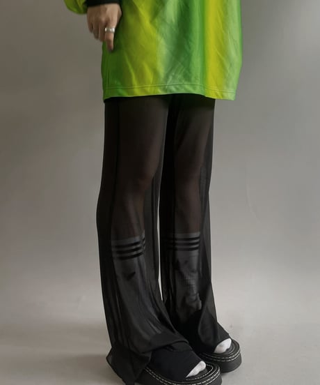 【USED】 See through Flare  Pants /230902-012