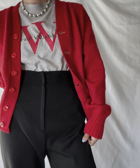 【USED】   Wool Knit Cardigan  /211020-046