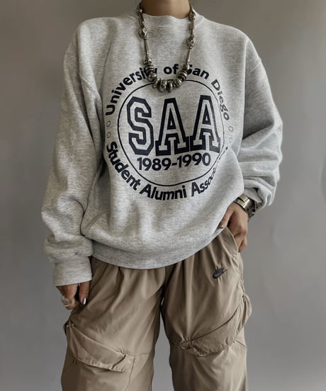 【USED】  'University of San Diego' Sweat Shirt / 220917-005