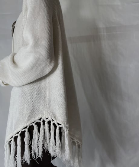 【USED】  Crochet Knit L/S Top⑦/211014-058