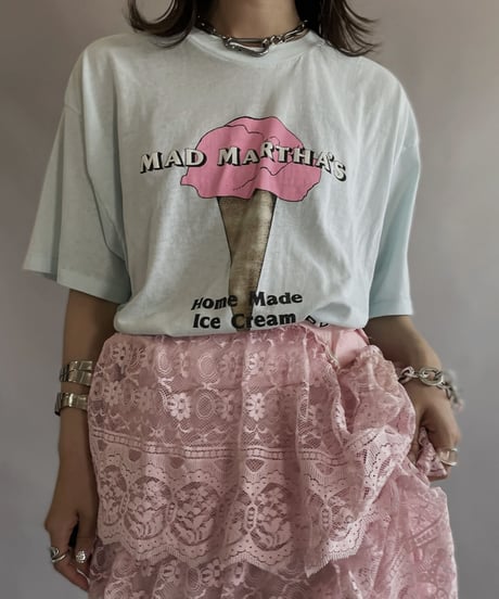 【USED】 MAD MARTHA'S ICE CREAM T-shirt / 230520-009
