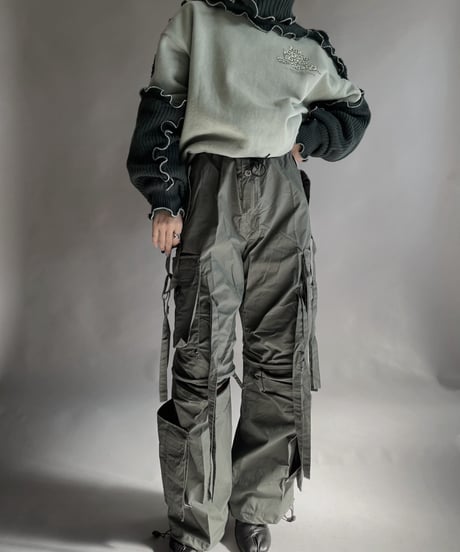 【USED】 Techno Pants (Khaki) / 230119-004