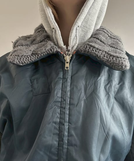 【RE;CIRCLE】 RE MA1 × Alan Knit Jacket / 251225-006