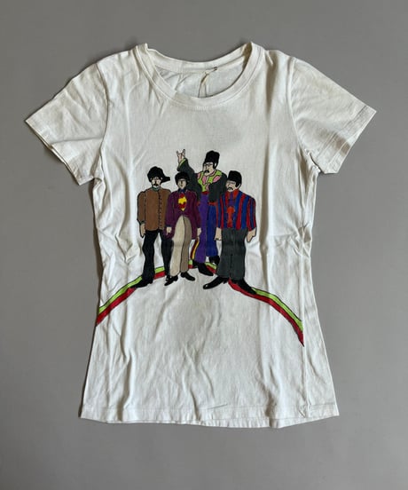 【USED】 Hand Paint  T-Shirt  /240608-007