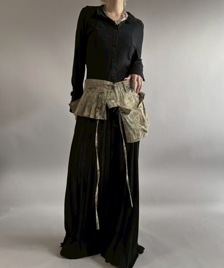 【RE;CIRCLE】 RE  Military Camouflage Wrap Skirt / 260226-002