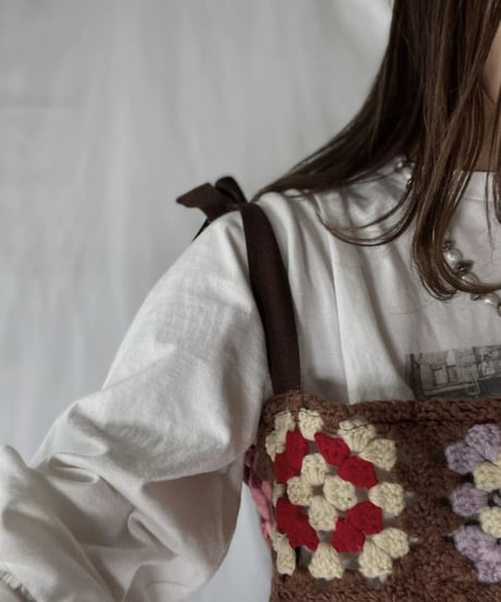 【RE;CIRCLE】 RE Granny Knit Bustier④/211014-015