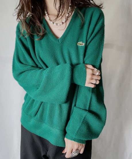 【USED】   LACOSTE Knit Top 13/211126-029