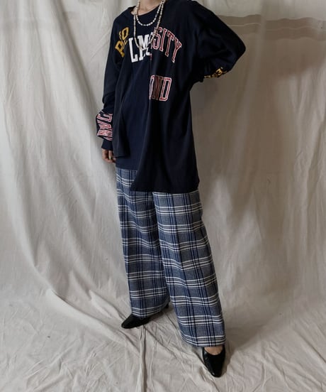 【RE;CIRCLE】 RE Patchwork L/S T-shirt②/210414-025