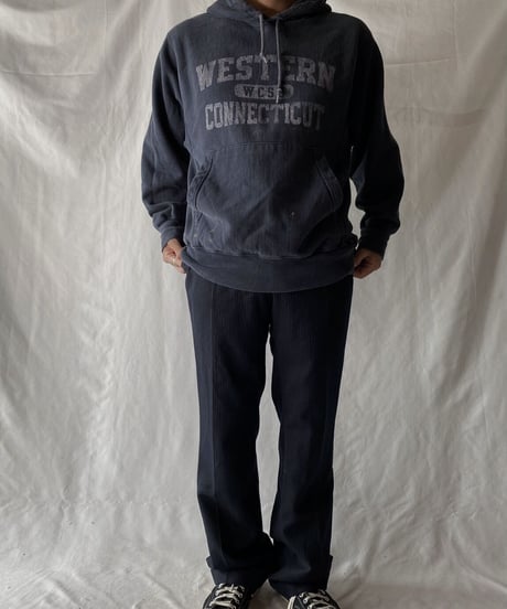 【USED】   Champion Reverse Weave Hoodie WESTERN CONNECTICUT/211007-050