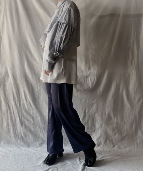【RE;CIRCLE】  Gather Sleeve Short Shirt②/210303-037