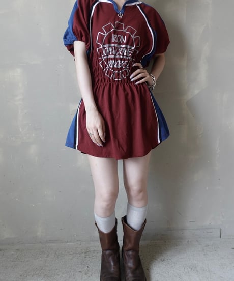 【RE;CIRCLE】 Re Shirring Football Shirt  /  250724-031