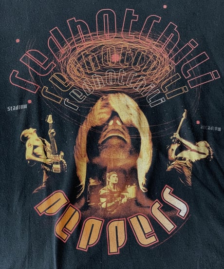 【USED】 S/S T-shirt RED HOT CHILI PEPPERS②/210703-019
