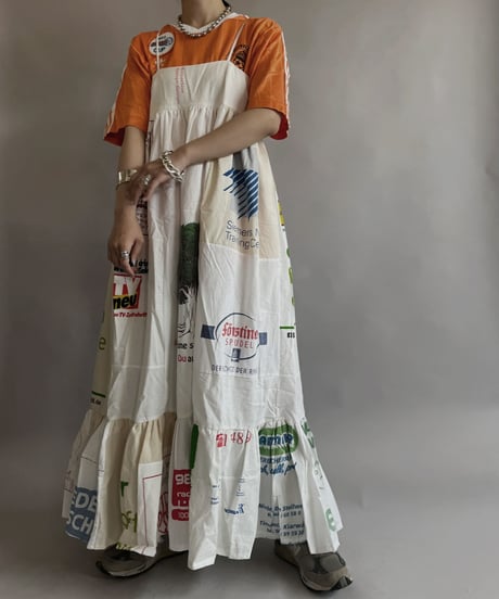 【RE;CIRCLE】RE Eco-Friendly Bag Camisole Long One-piece / 230525-013