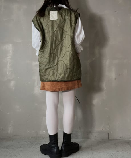 【USED】  Suede tight Skirt/220220-029