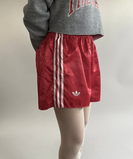【USED】 Made in FRANCE 70's adidas Line Game Shorts /250125-019