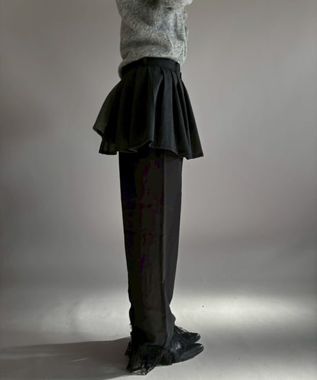 【RE;CIRCLE】 RE Suit Wrap Skirt Mini / 260129-009