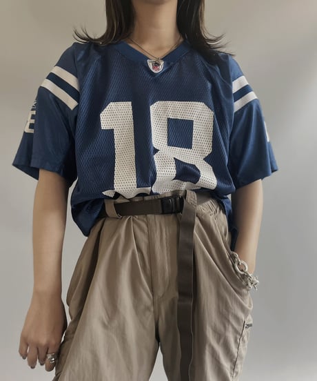 【USED】NFL S/S Mesh Game shirt / 230708-004