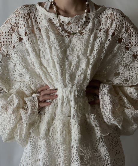【RE;CIRCLE】 RE Lace L/S One-price③/210801-062