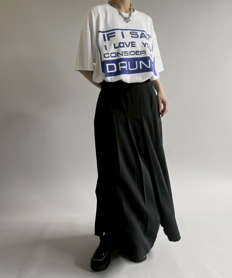 【USED】  90's ONEITA Message T-Shirt/250510-026