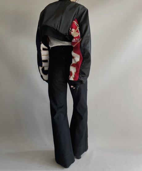 【RE;CIRCLE】 RE MA1×Soccer Muffler Short Jacket / 231109-007