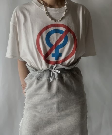 【USED】 S/S T-shirt "NO MA'AM"/210801-025