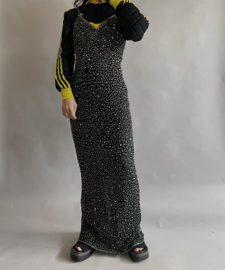 【USED】 Spangle Poly One-piece / 230506-016