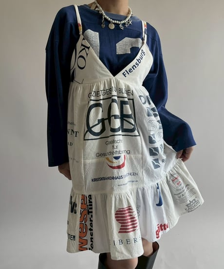 【RE;CIRCLE】 Re Eco Bag Back Lace Up Cami  /  250417-004
