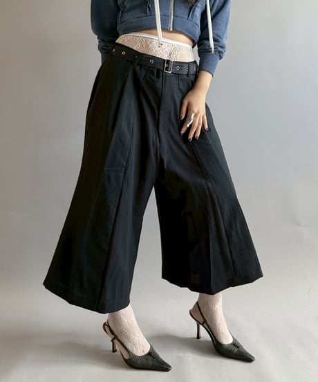 【RE;CIRCLE】 RE Suit Wide Pants 9/10L/ 251002-011