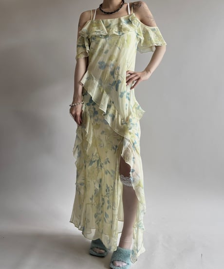 【USED】 Design Camisole Long One-Piece  / 250531-002