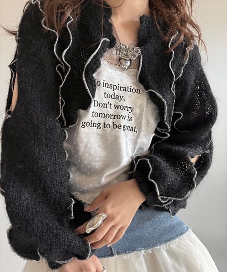 【RE;CIRCLE】 RE Mellow Knit Cardigan/241226-010