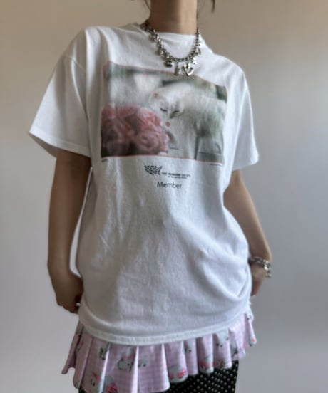 【USED】  DELTA Cat Print T-Shirt/250510-041
