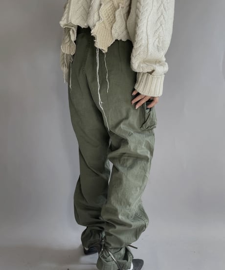 【USED】  Army Pants Jungle Fatigue / 230330-019