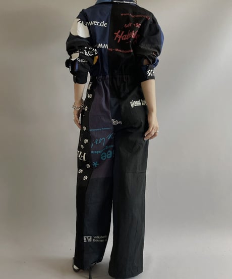 【RE;CIRCLE】RE Eco-Friendly Bag Jump Suit Black/ 230828-030