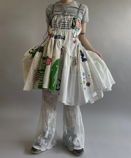 【RE;CIRCLE】RE Eco-Friendly Bag Code Camisole Middle One-piece / 240613-001