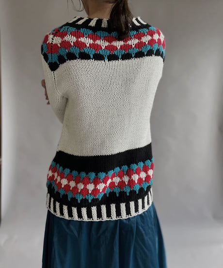 【USED】 Knit Sweater / 230114-016