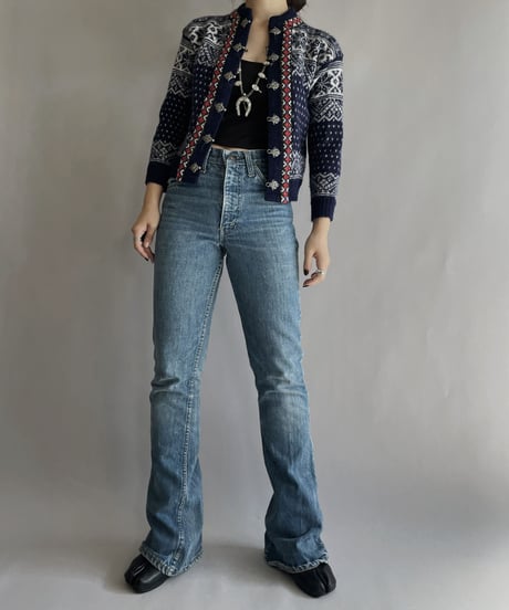 【USED】  Tyrolean Knit Cardigan / 221029-004