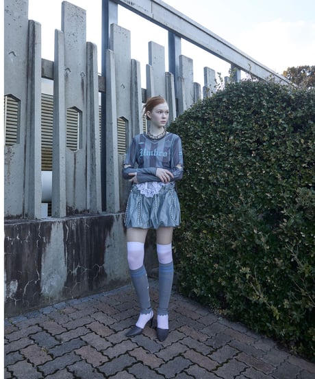 【NEW】Chinatsu Aoyama × UMBRO 2Way Warmer Gray /  250315-004