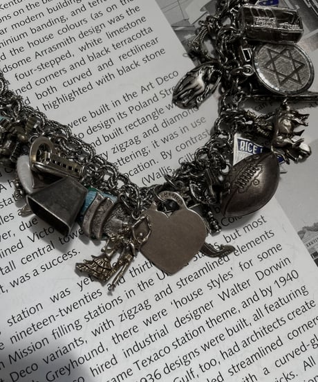 【USED】 Silver 925 Charm Bracelet / 230826-003