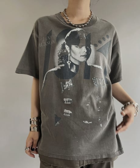 【USED】  MADE IM USA JANET JACKSON T-Shirt / 230701-002