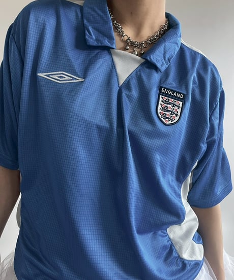 【USED】 UMBRO England Soccer Shirt/ 250607-030