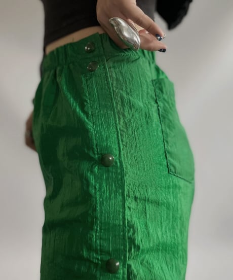 【USED】 Nylon Jersey Pants / 230916-020