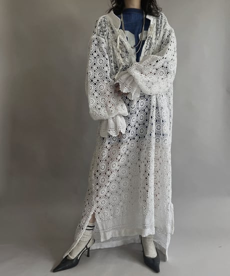 【RE;CIRCLE】 RE Crochet Lace One-piece / 230504-006
